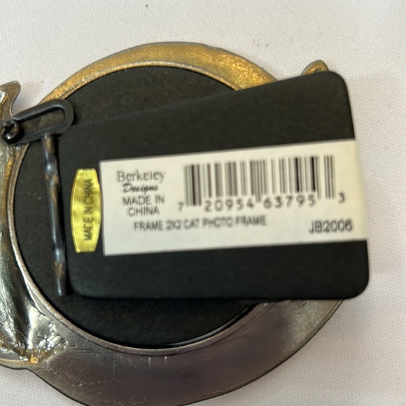 Berkeley Designs Cat Photo Frame-NIB - Picture 5 of 8